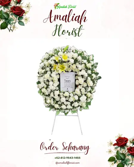 Krans Bunga Duka Waru Gunung